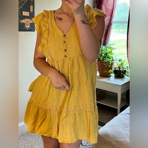 Knox Rose Yellow Dress